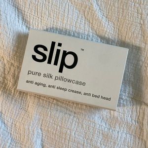 BRAND NEW Slip White Queen Silk Pillow Case